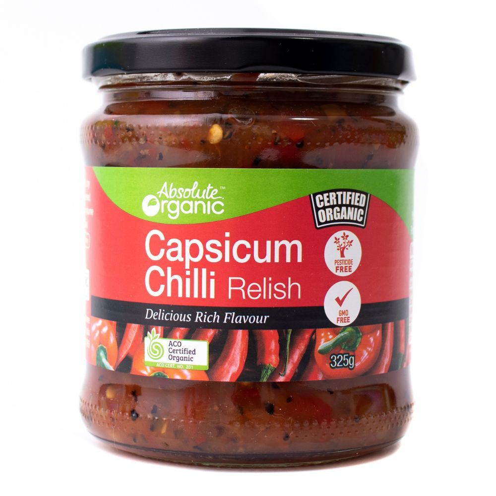 Absolute Organics Organic Capsicum Chilli Relish