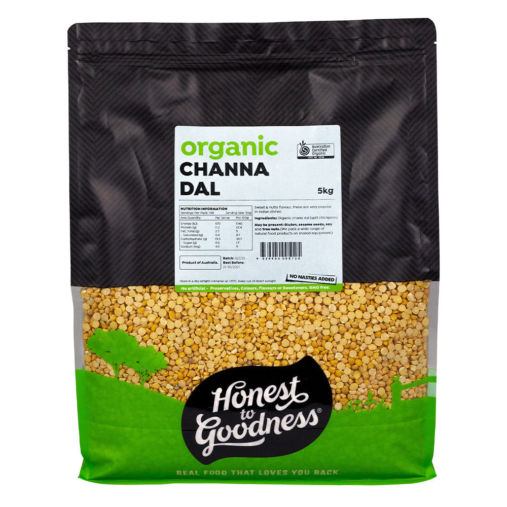 Honest To Goodness Organic Chana Dal