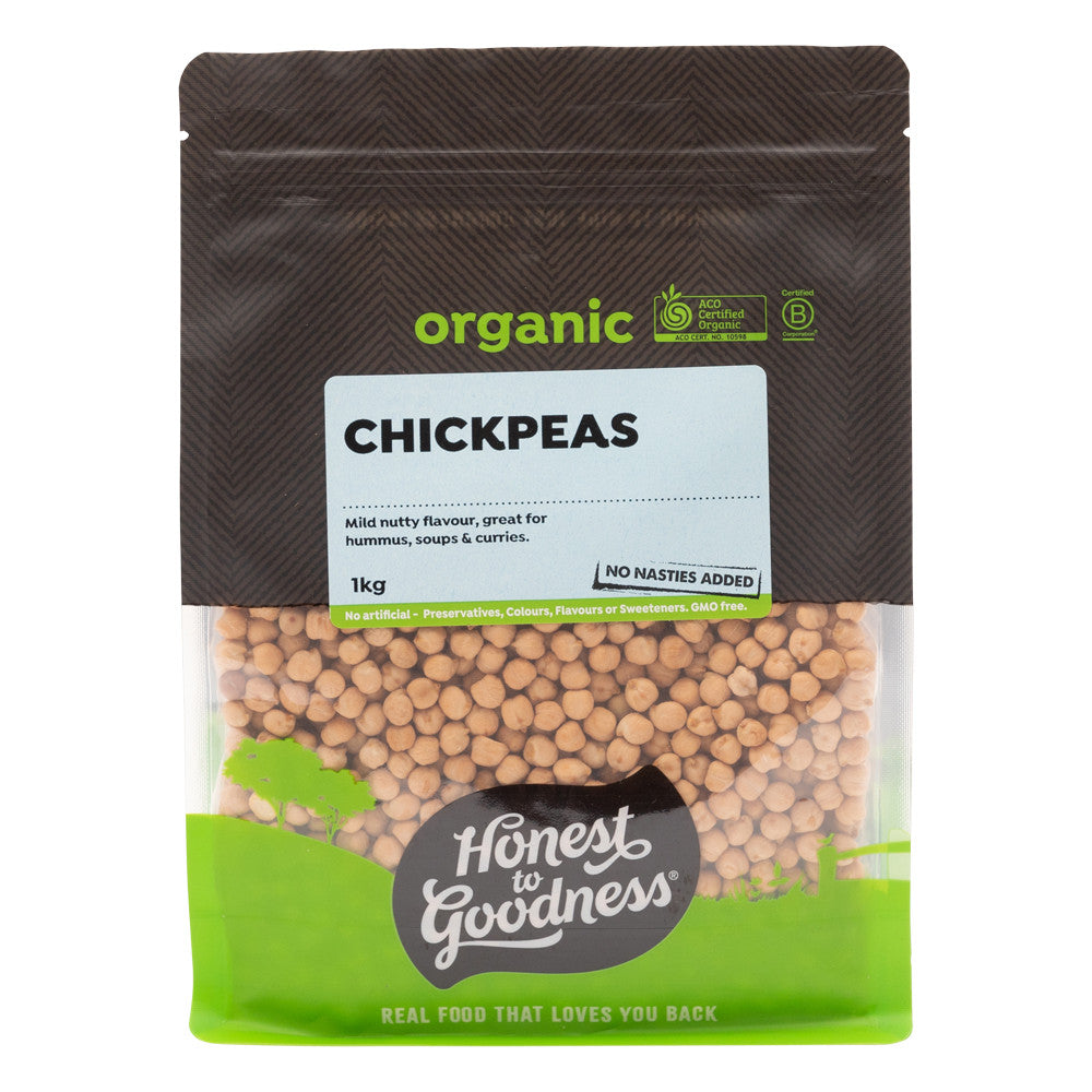 Honest To Goodness Organic Chickpeas