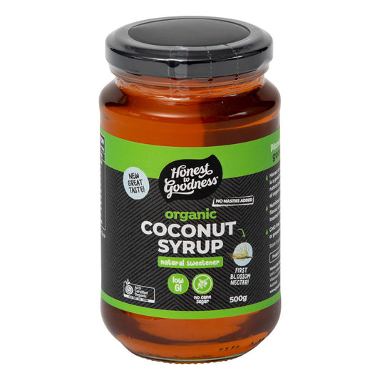 Honest To Goodness Organic Coconut Syrup