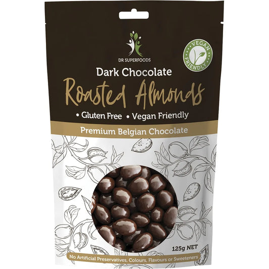 Dr Superfoods Roasted Almonds Dark Chocolate