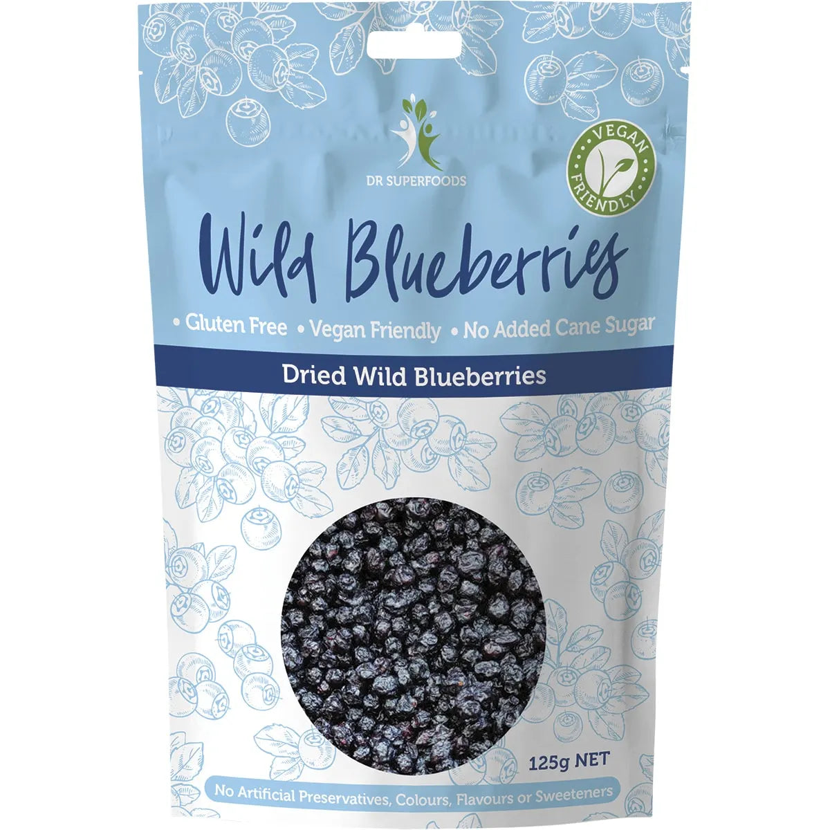 Dr Superfoods Dried Wild Blueberries