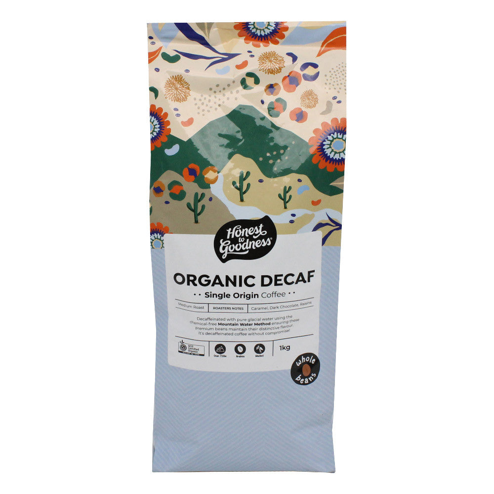 Honest To Goodness Organic Decaf Single Origin Coffee Beans