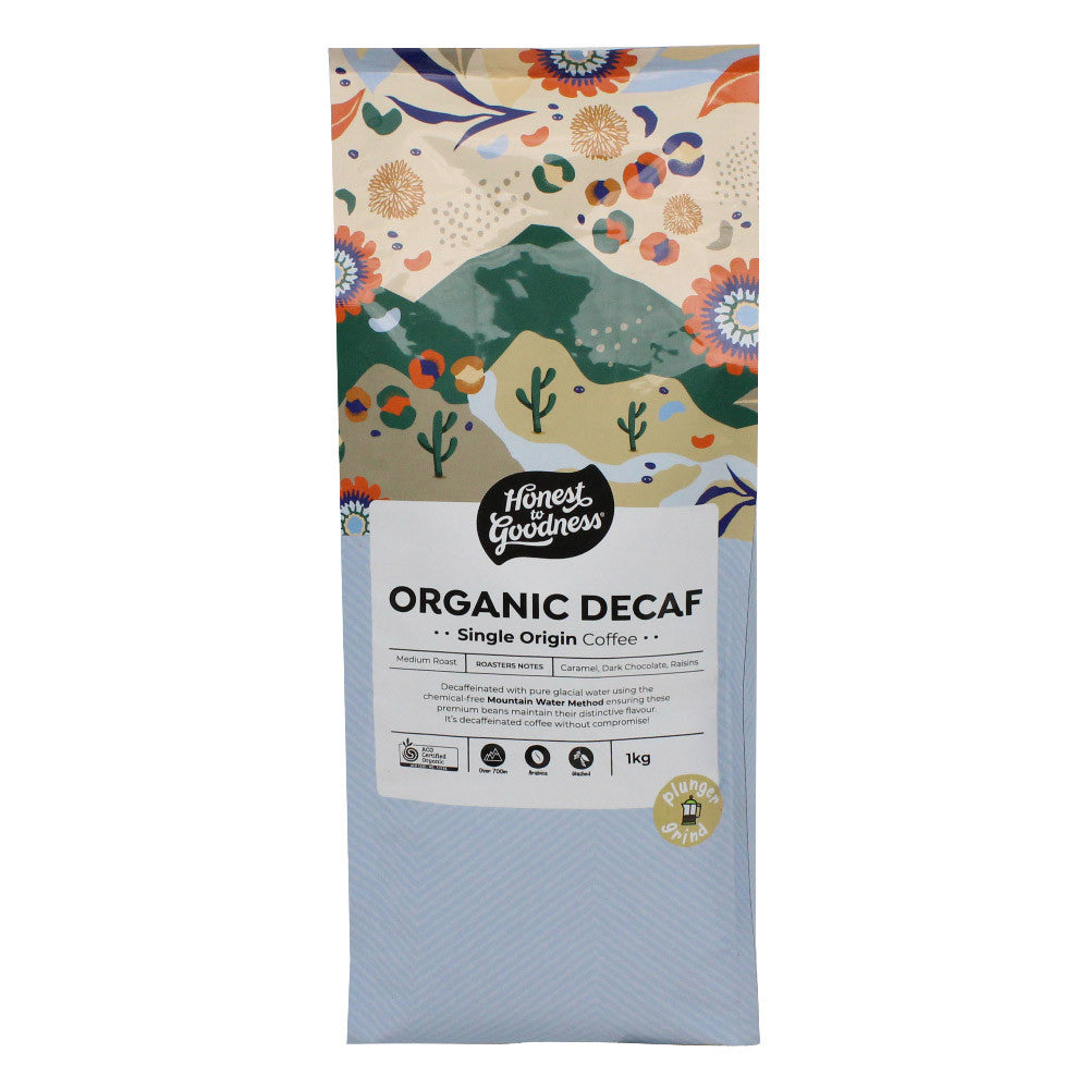 Honest To Goodness Organic Decaf Single Origin Coffee Ground