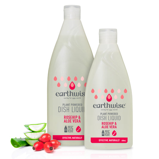 Earthwise Dish Liquid Rosehip & Aloe Vera