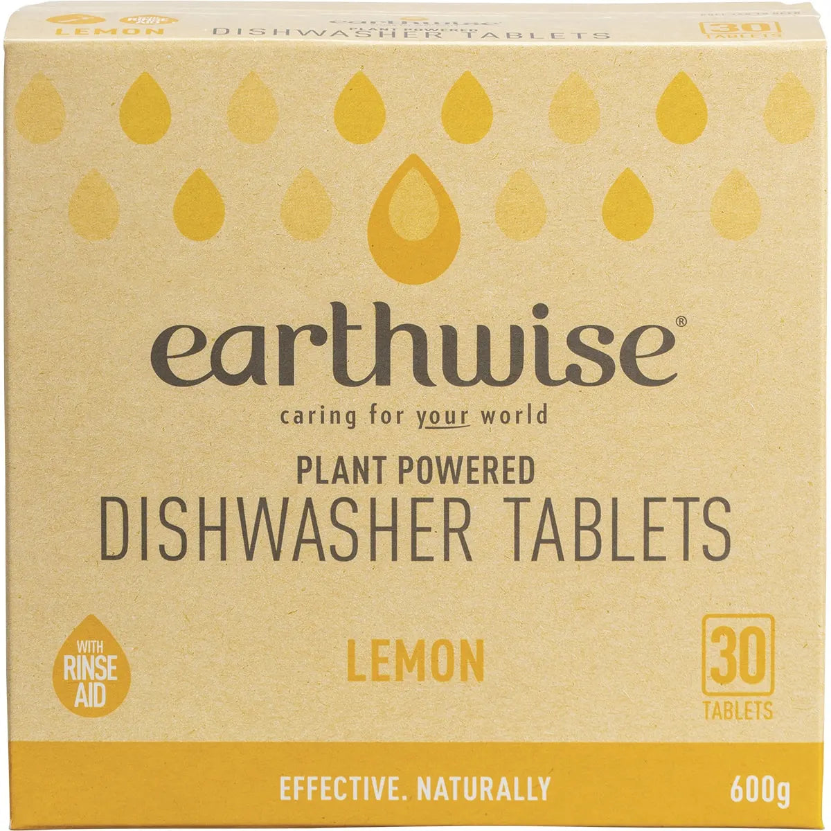 Earthwise Dishwasher Tablets Lemon