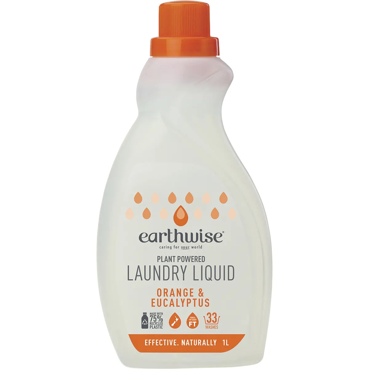 Earthwise Laundry Liquid Orange & Eucalyptus