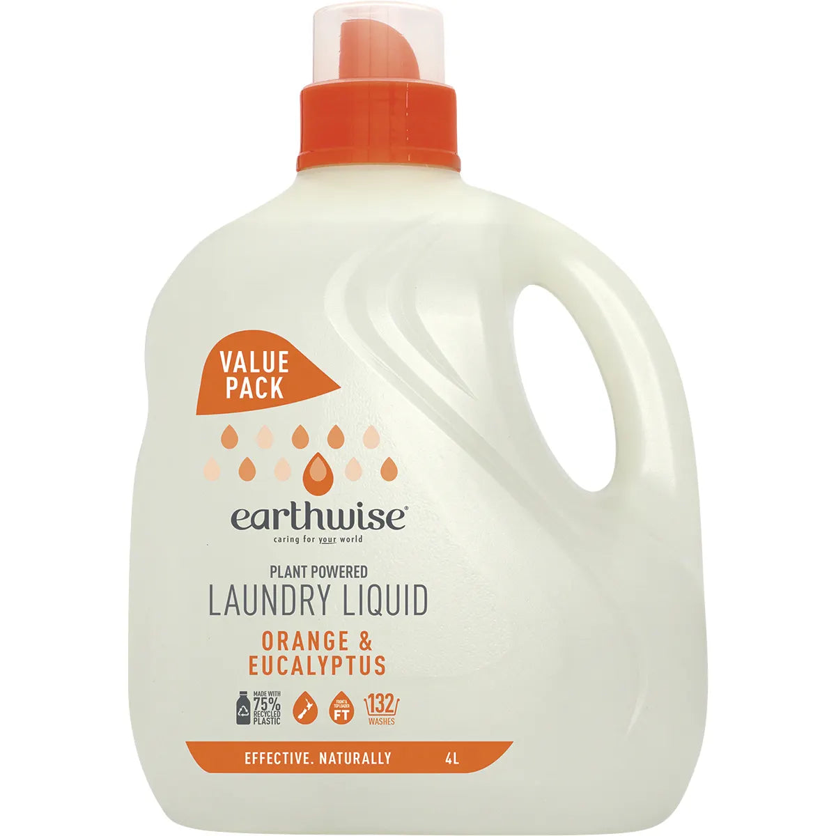 Earthwise Laundry Liquid Orange & Eucalyptus