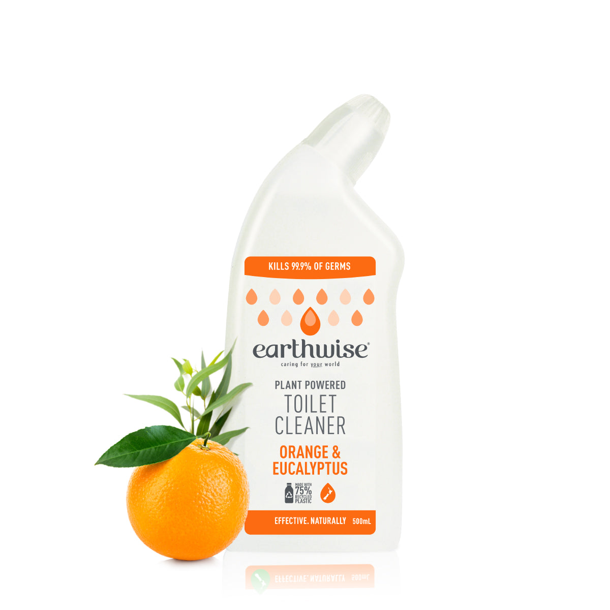 Earthwise Toilet Cleaner Orange & Eucalyptus