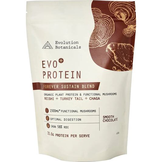 Evolution Botanicals EVO Protein Forever Sustain Blend Smooth Chocolate