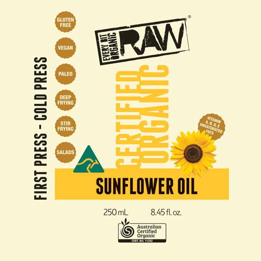 Every Bit Organic Raw Sunflower Oil