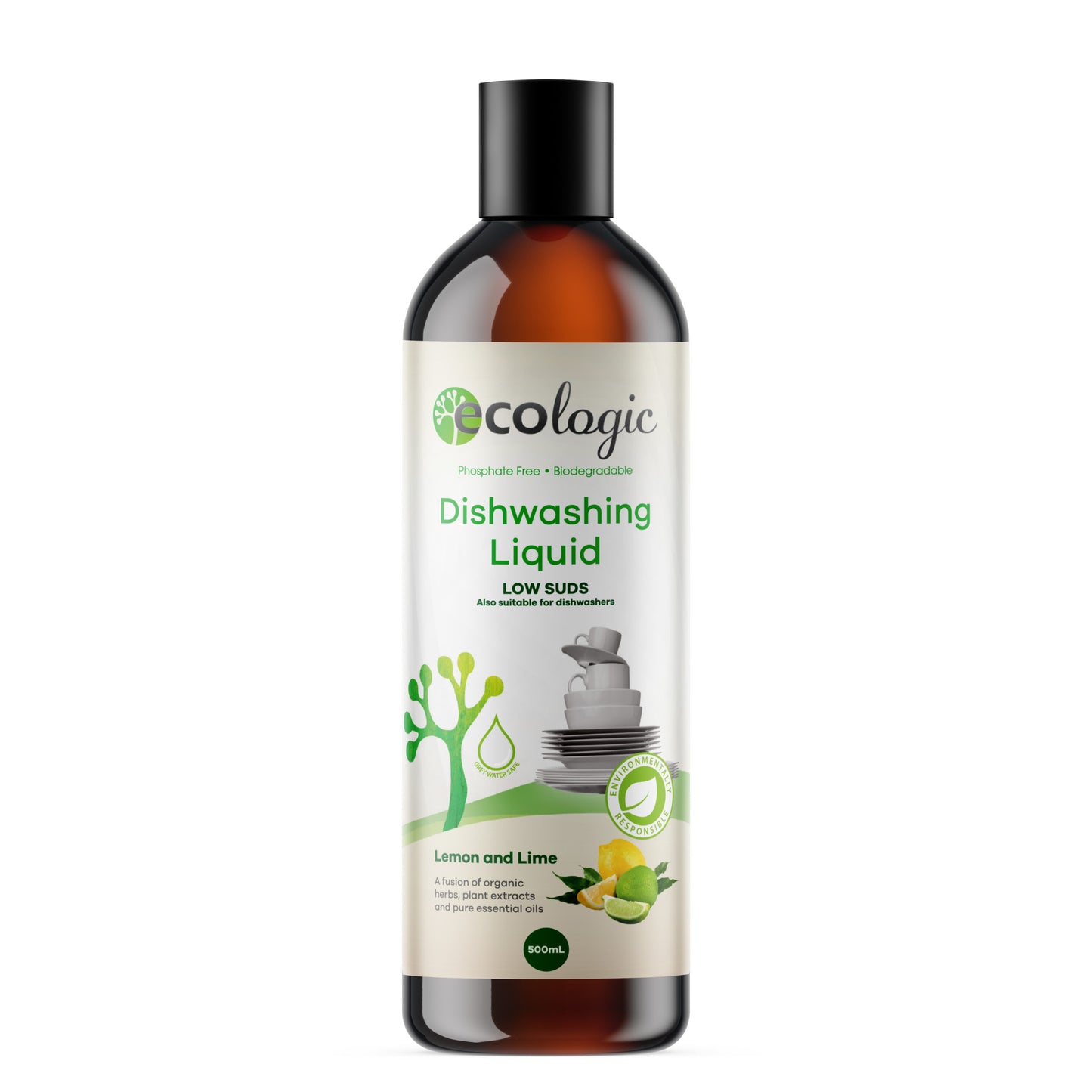 Eccologic Dishwashing Liquid Lemon & Lime