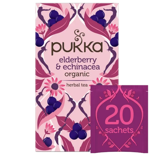 Pukka Tea Bags // Elderberry & Echinacea