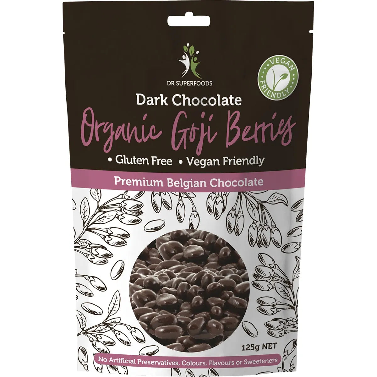 Dr Superfoods Goji Berries Organic Dark Chocolate