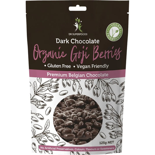 Dr Superfoods Goji Berries Organic Dark Chocolate