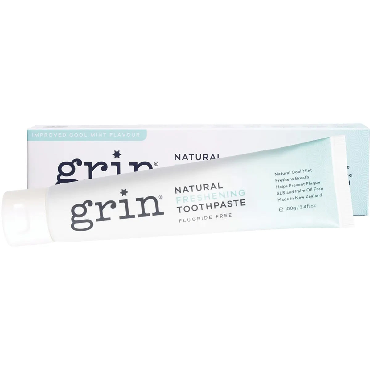 Grin Toothpaste Fluoride Free // Cool Mint