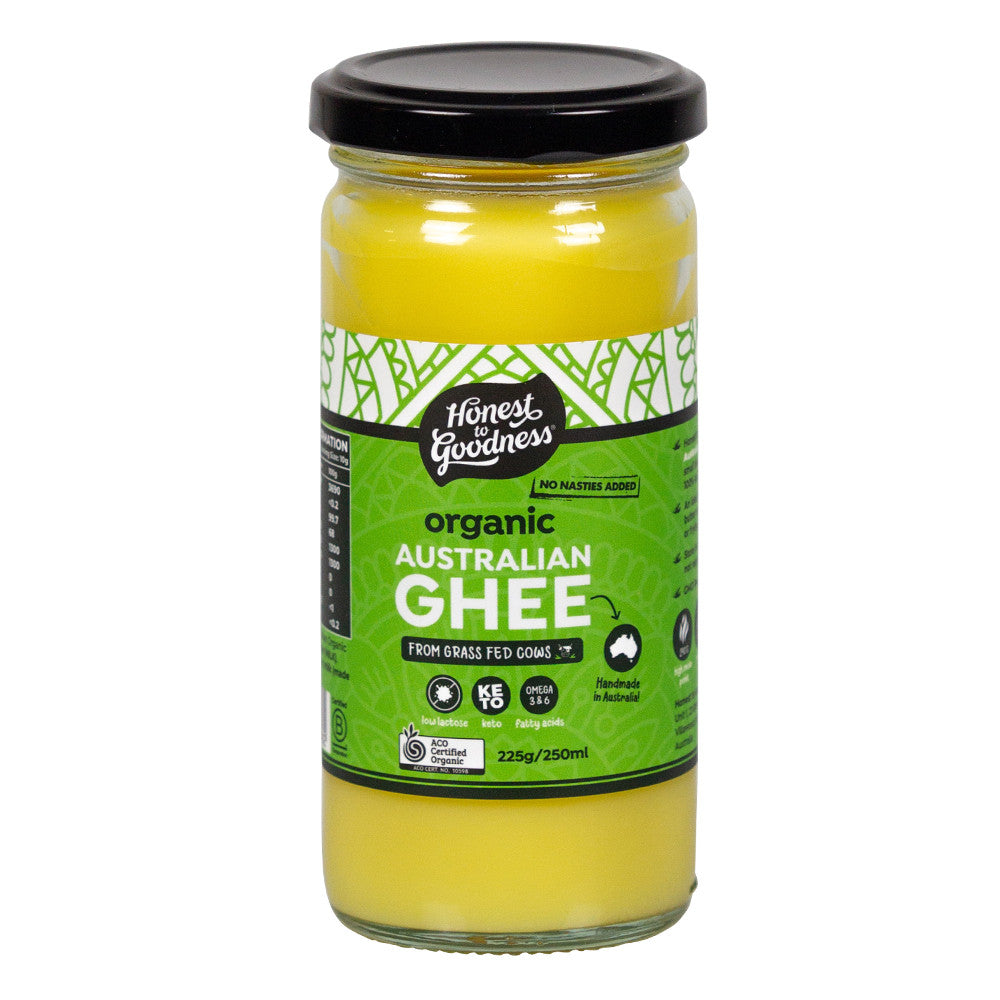 Honest To Goodness Organic Australian Ghee