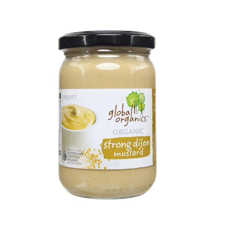 Global Organics Mustard - Strong Dijon