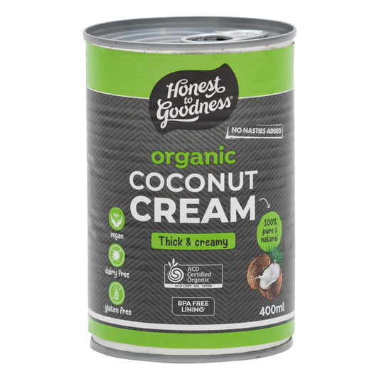 Honest To Goodness Organic Coconut Cream