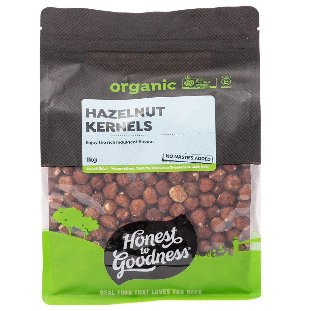 Honest To Goodness Organic Hazelnuts