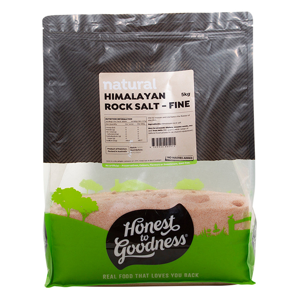 Honest To Goodness Himalayan Rock Salt - Fine