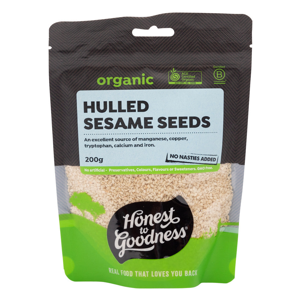 Honest To Goodness Organic Hulled Sesame Seeds