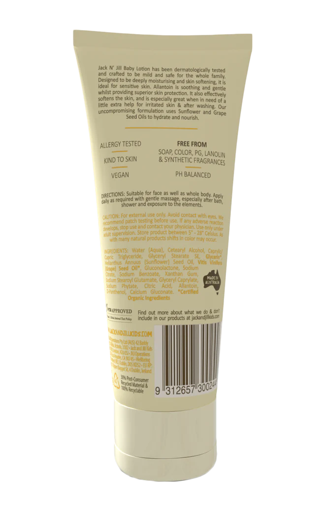 Jack N' Jill Baby Lotion // Fragrance Free