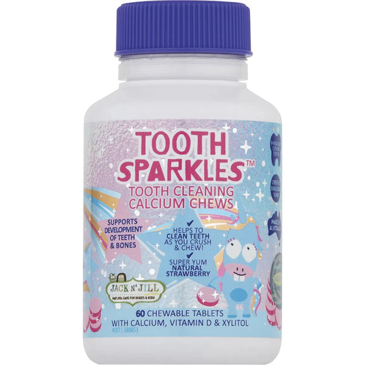 Jack N' Jill Tooth Sparkles // Tooth Cleaning Calcium Chews