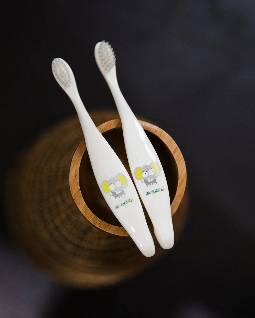 Jack N' Jill Children's Biodegradable Toothbrush // Elephant