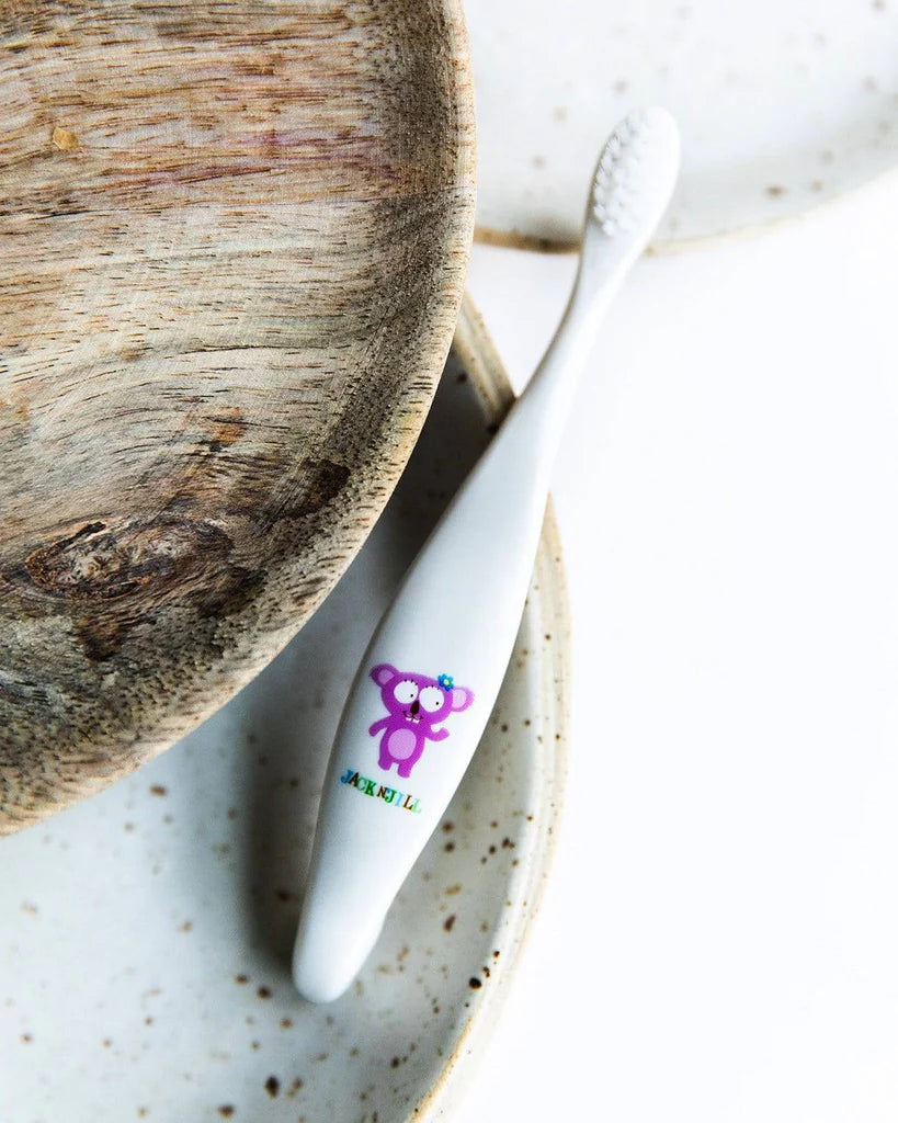 Jack N' Jill Children's Biodegradable Toothbrush // Koala