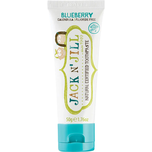 Jack N' Jill Fluoride Free Children Toothpaste // Blueberry