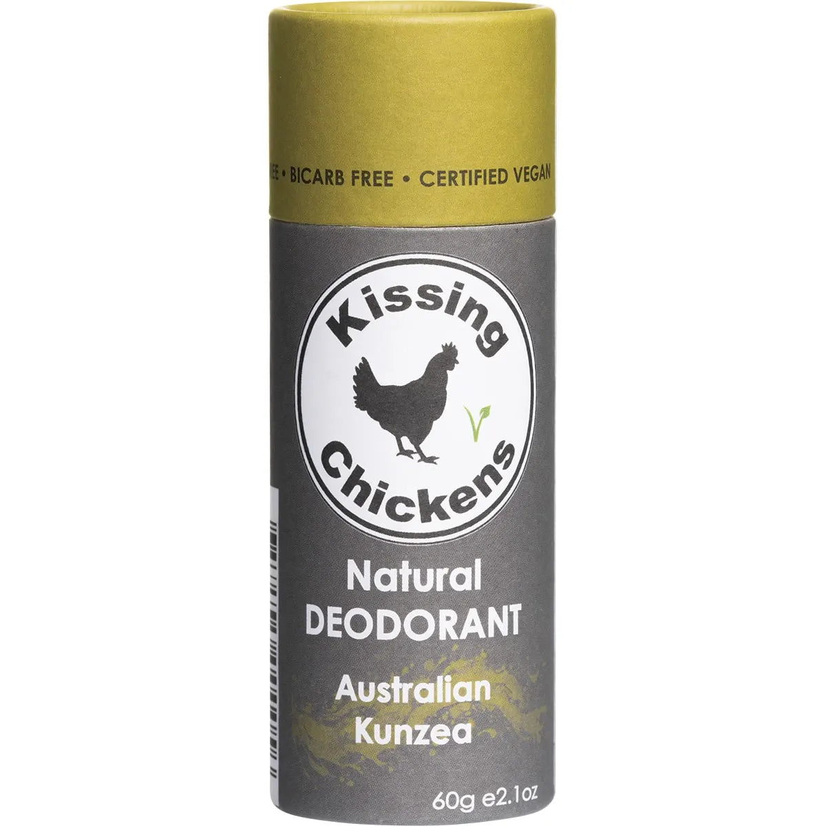 Kissing Chickens Natural Deodorant Tube Australian Kunzea