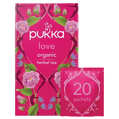 Pukka Tea Bags // Love