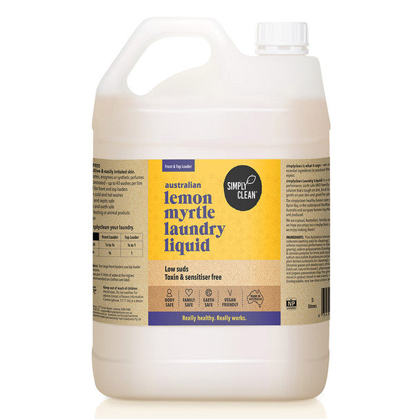 Simply Clean Lemon Myrtle Laundry Liquid