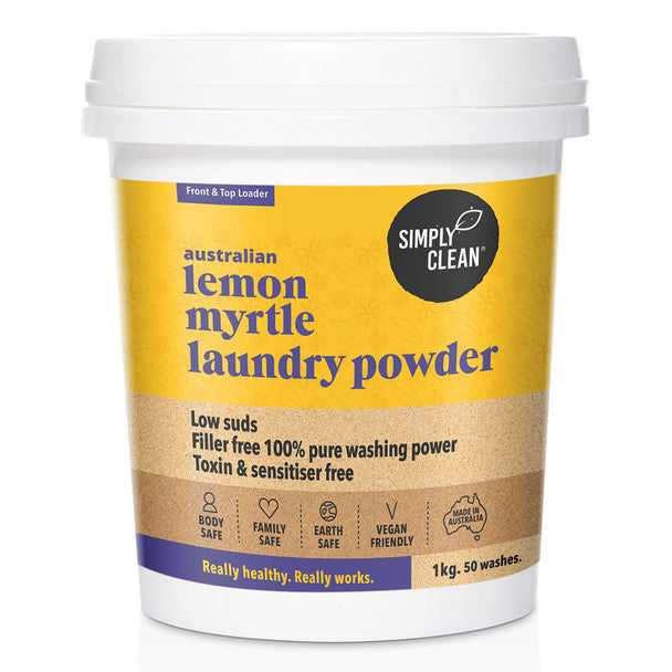 Simply Clean Laundry Powder // Lemon Myrtle