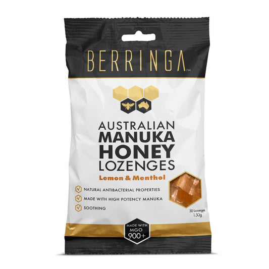 Berringa Australian Manuka Honey Lozenges 30 Pack