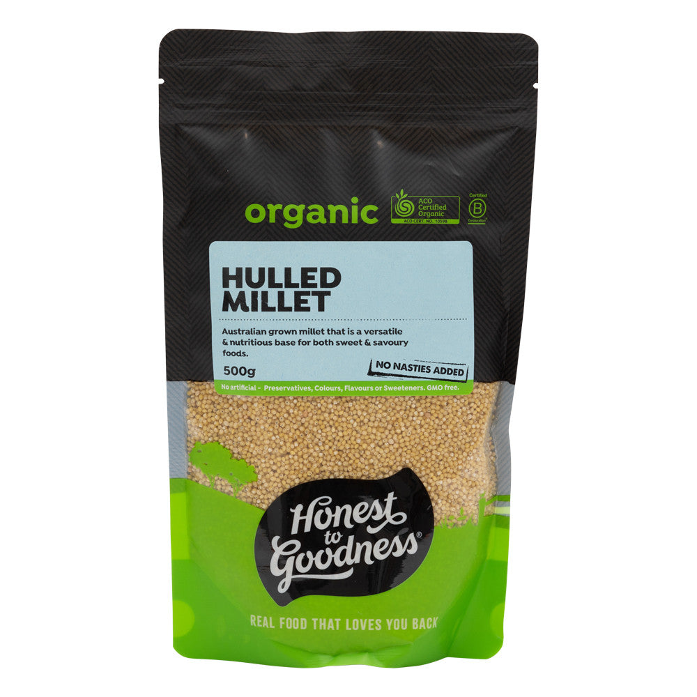 Honest To Goodness Organic Australian Hulled Millet