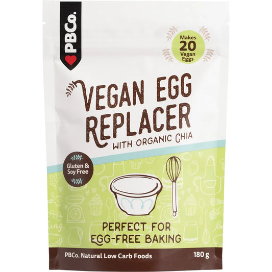 PBCO Vegan Egg Replacer with Organic Chia