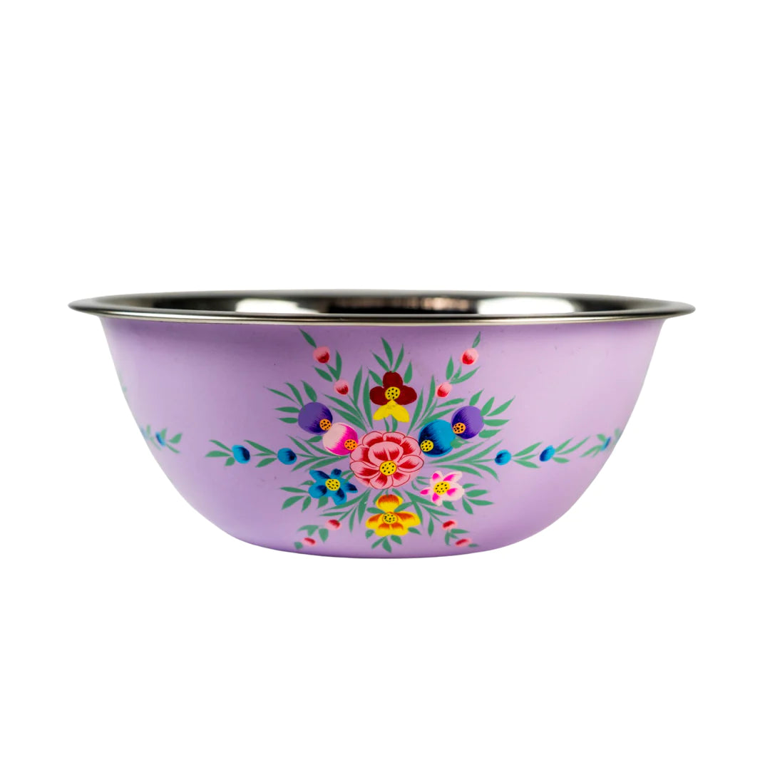 Picnic Folk Mixing Bowl // Garland