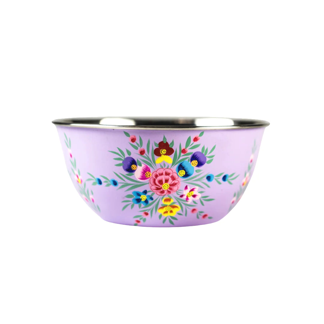 Picnic Folk Salad Bowl // Garland