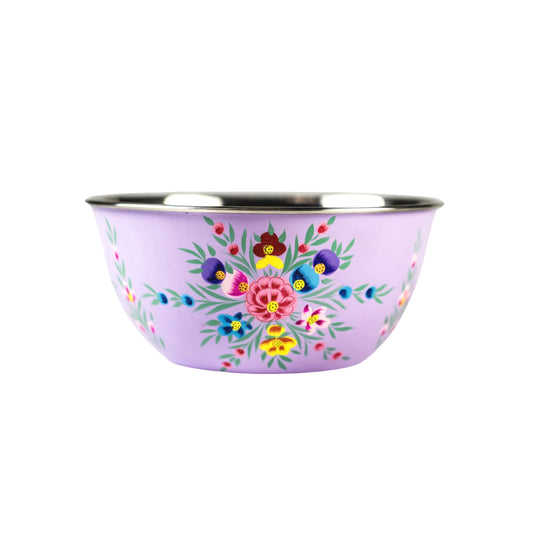 Picnic Folk Salad Bowl // Garland