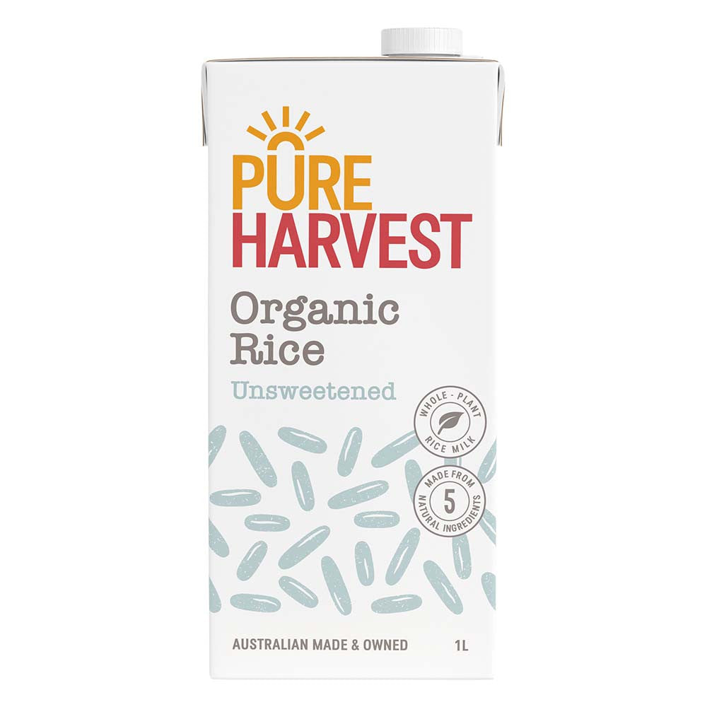 Pure Harvest Organic Rice Milk Unsweetened