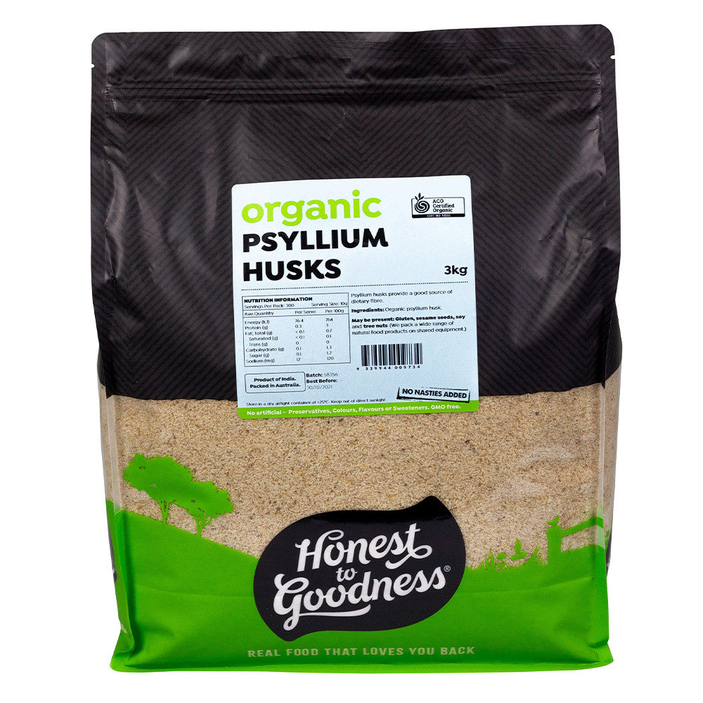 Honest To Goodness Organic Psyllium Husks