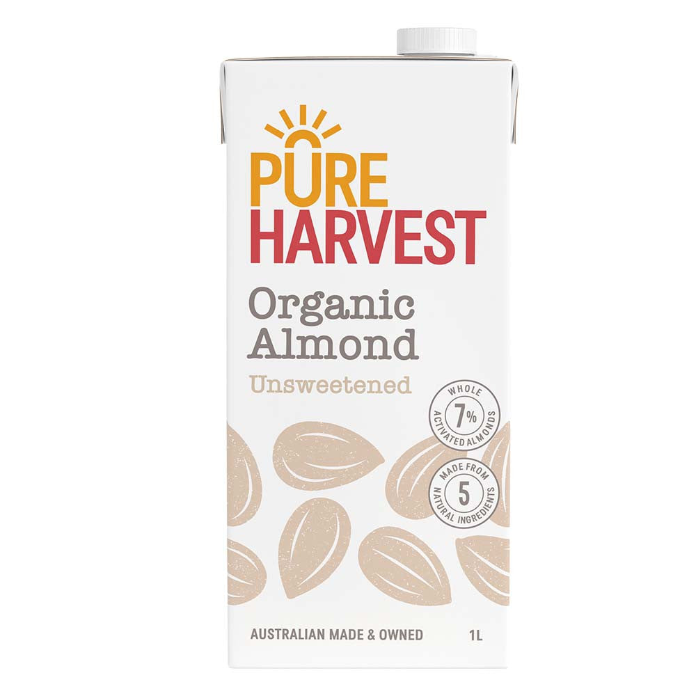 Pure Harvest Organic Almond Milk Unsweetened