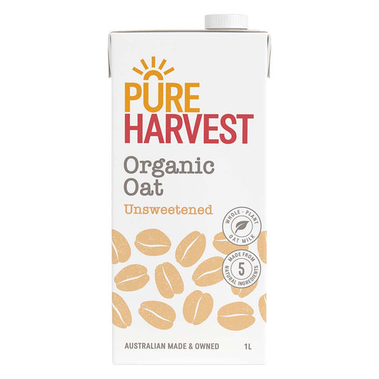 Pure Harvest Organic Oat Milk Unsweetened