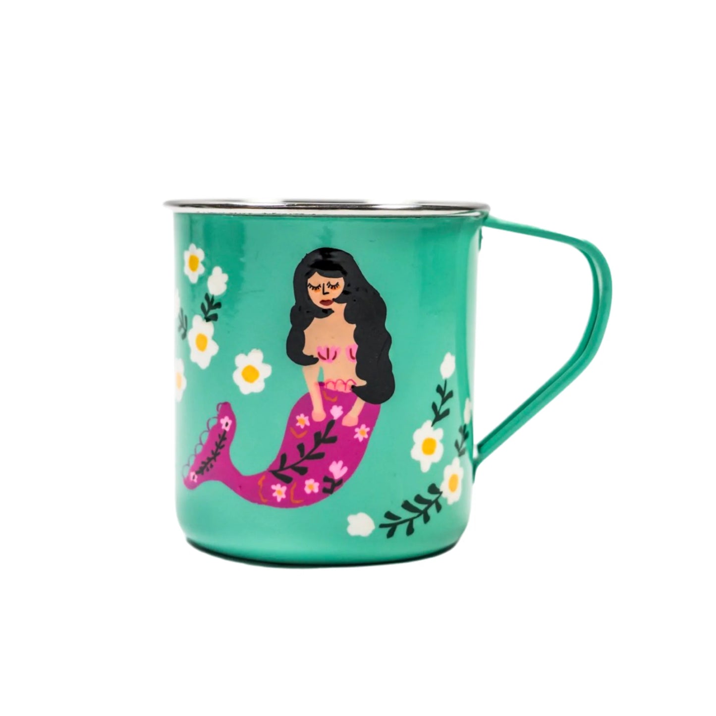 Picnic Folk Camp Mug // Mermaid