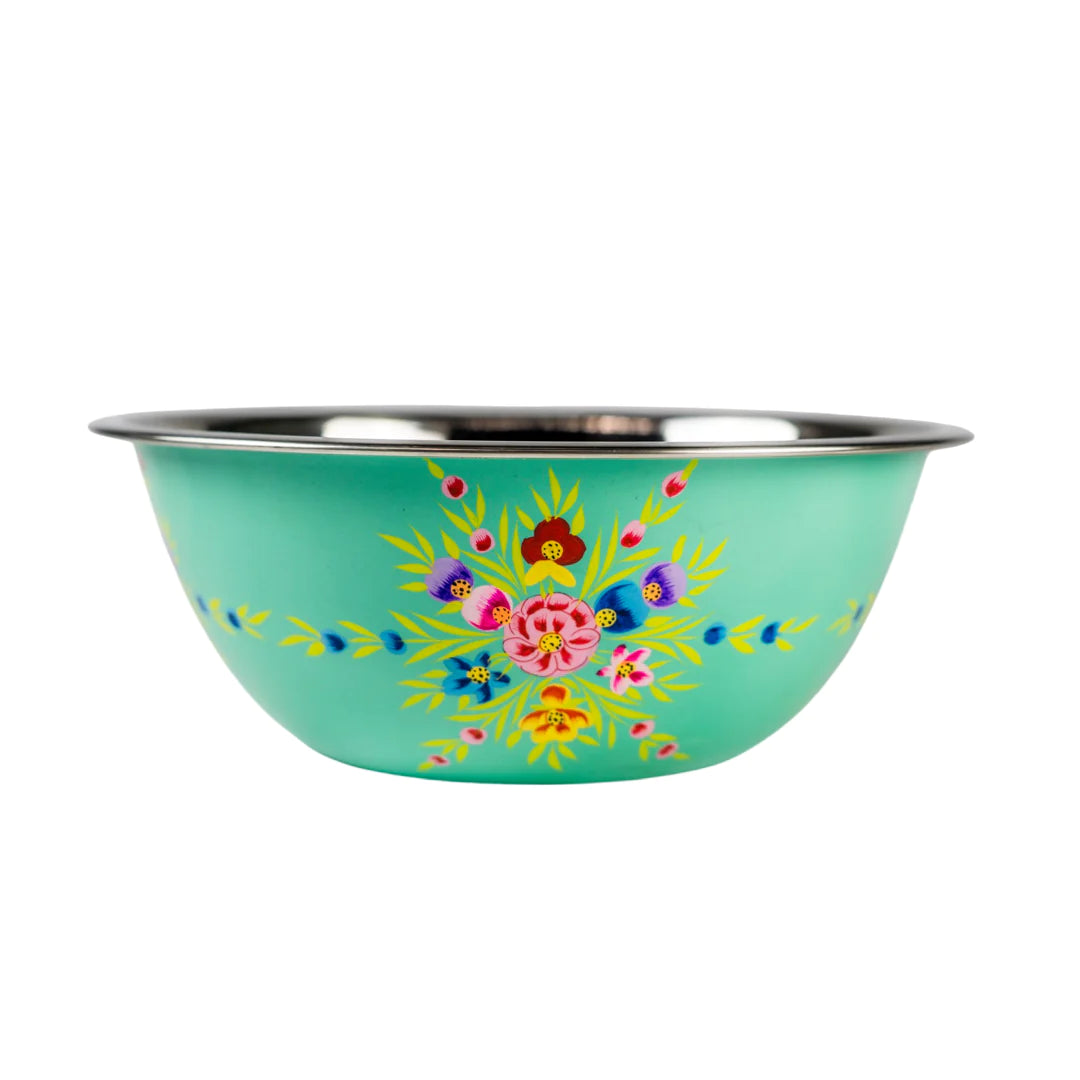 Picnic Folk Mixing Bowl // Garland