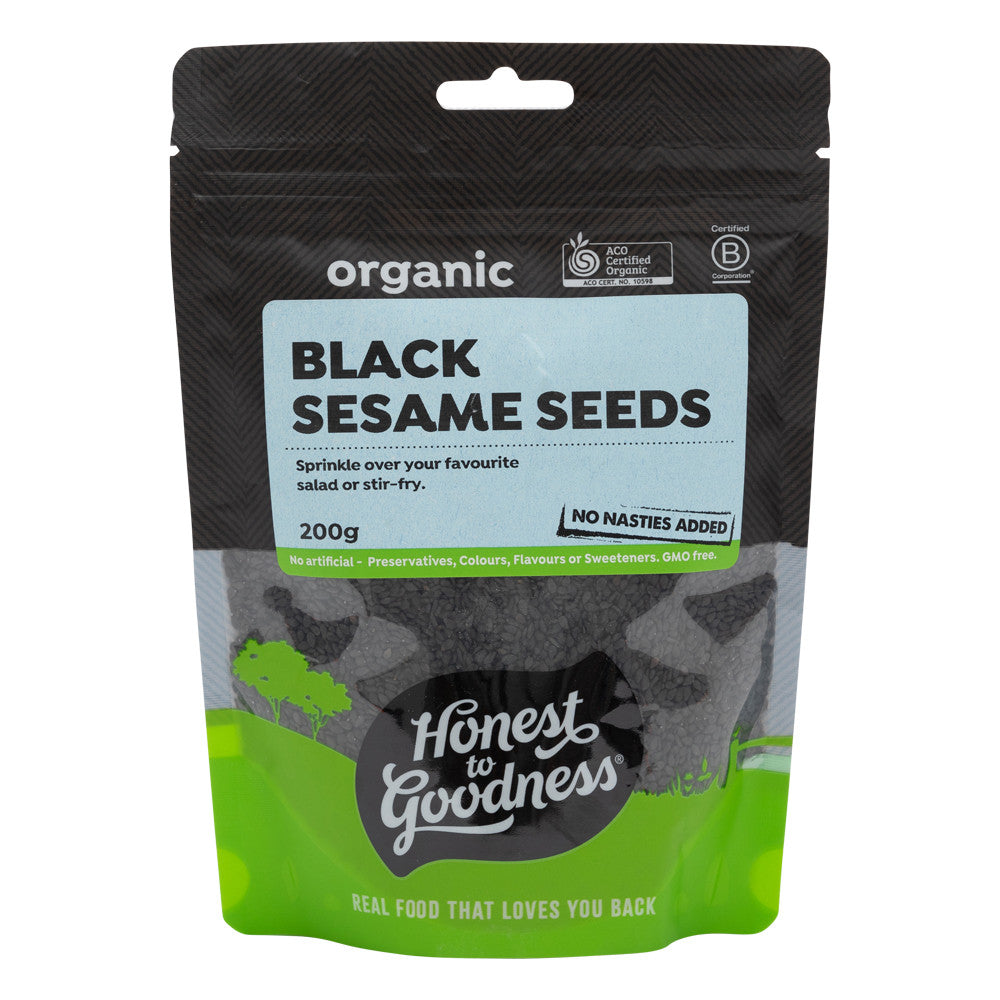 Honest To Goodness Organic Black Sesame Seeds