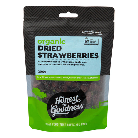 Honest To Goodness Organic Dried Strawberries