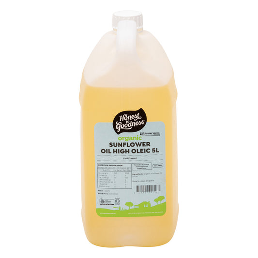 Honest to Goodness Organic Sunflower Oil